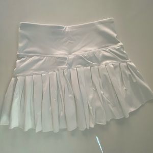 LA Society pleated tennis skirt.